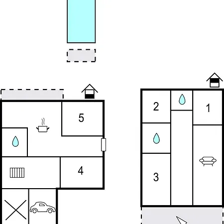 Amazing In With Outdoor Swimming Pool